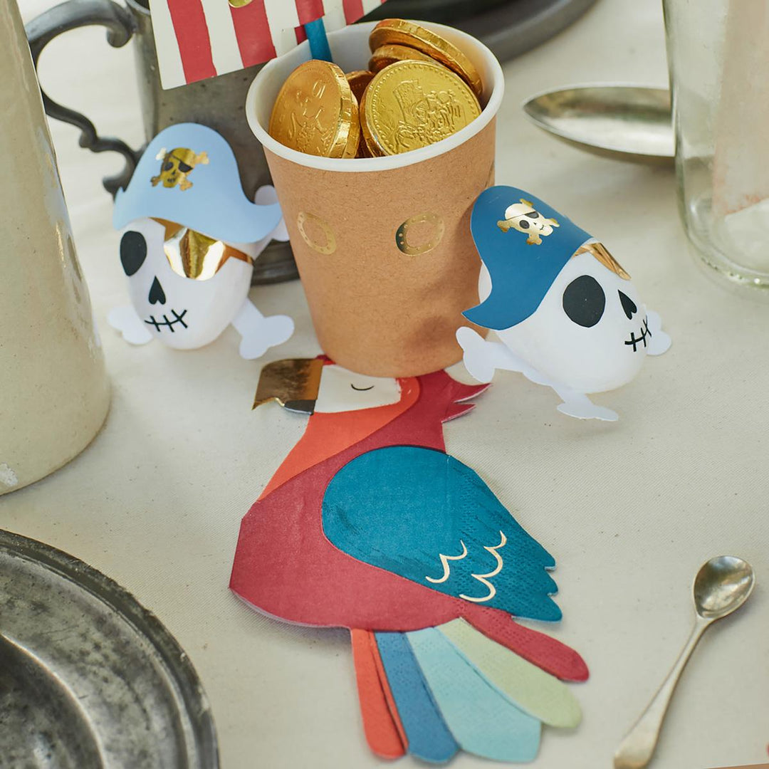 Parrot Party Napkins x 16 | Meri Meri party napkins Parrot Party Napkins x 16