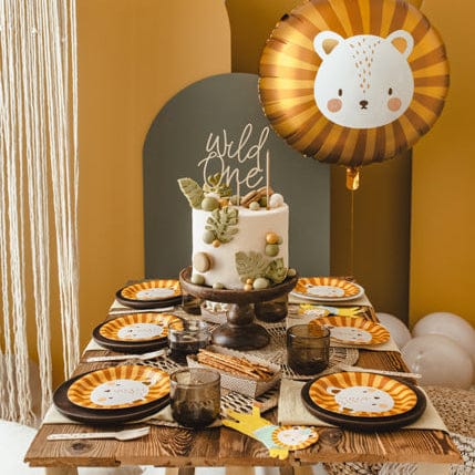 Party Deco Party Supplies - Wooden Wild One Party Cake Topper Cake Decorating Supplies Wooden Wild One Cake Topper