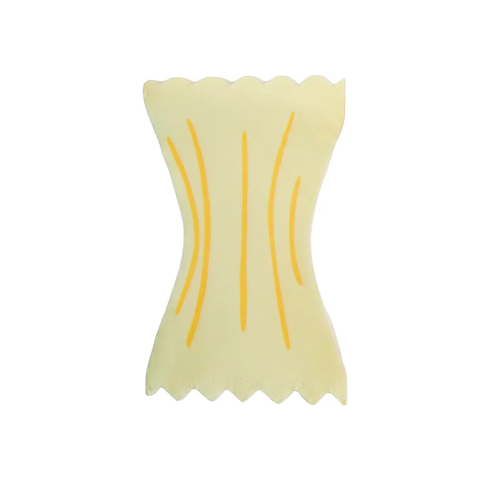 Pasta Shaped Party Napkins x 16 - Italian Theme Party Supplies Napkins Pasta Shaped Party Napkins x 16