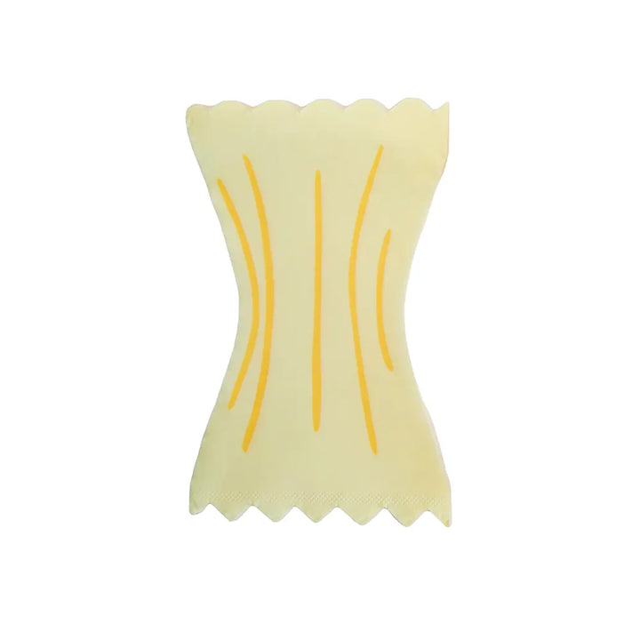 Pasta Shaped Party Napkins x 16 - Italian Theme Party Supplies Napkins Pasta Shaped Party Napkins x 16