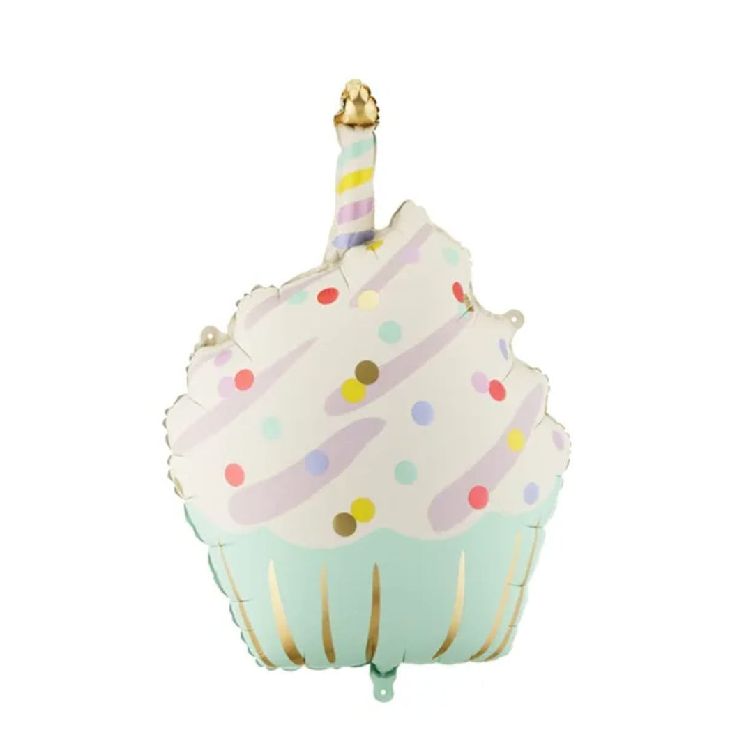 Pastel Cupcake Foil Balloon (27 inch) - Party Deco Balloons Foil Balloon Pastel Cupcake Foil Balloon (27 inch)