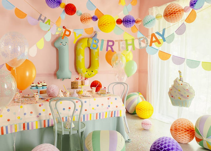Pastel Cupcake Foil Balloon (27 inch) - Party Deco Balloons Foil Balloon Pastel Cupcake Foil Balloon (27 inch)