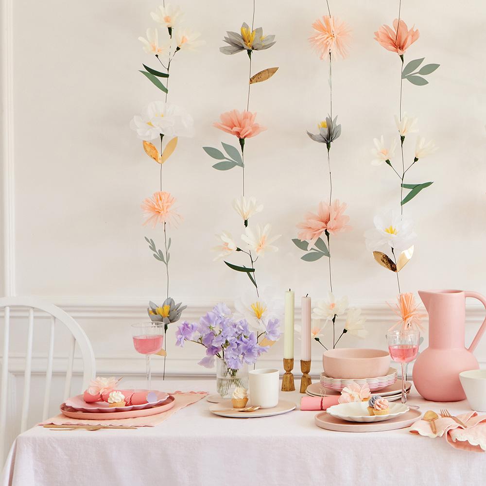 Pastel Flower Wall | Meri Meri | Little Big Party Party Decorations Pastel Flower Wall