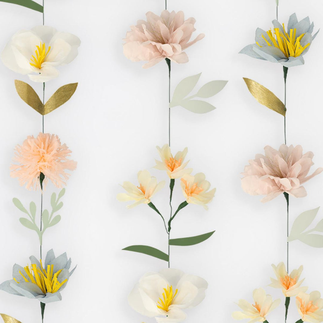 Pastel Flower Wall | Meri Meri | Little Big Party Party Decorations Pastel Flower Wall
