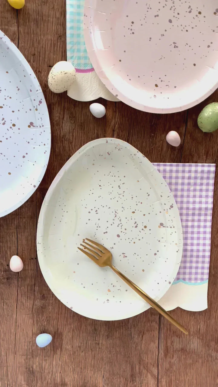 Pastel Gingham Party Napkins x 24 - Pastel Party Supplies Paper Napkins Pastel Gingham Party Napkins x 24