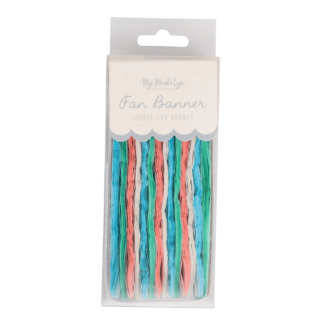 Pastel Paper Garland Fans streamers Pastel Paper Garland Fans