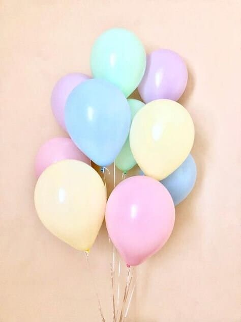 Pastel Party Balloons - 11 inch Balloons Pastel Party Balloons - 11 inch