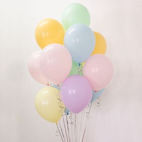 Pastel Party Balloons - 11 inch Balloons Pastel Party Balloons - 11 inch