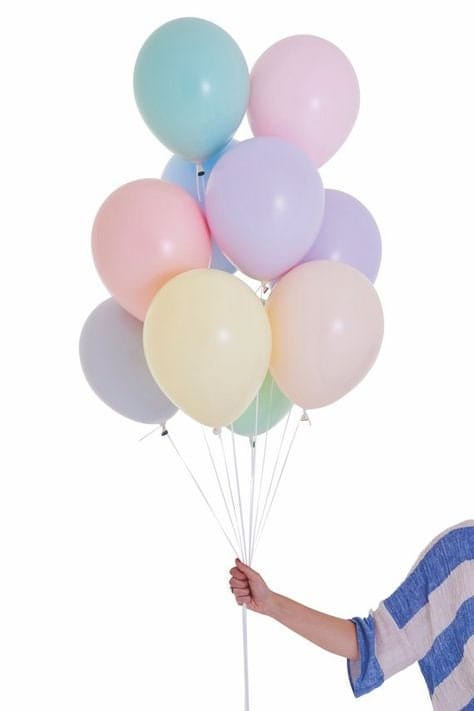Pastel Party Balloons - 11 inch Balloons Pastel Party Balloons - 11 inch