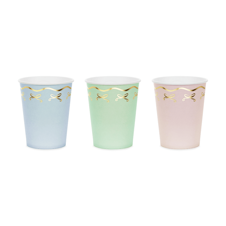 Pastel Unicorn Party Cups x 6 - Unicorn Party Supplies Disposable Cups Pastel Unicorn Party Cups x 6