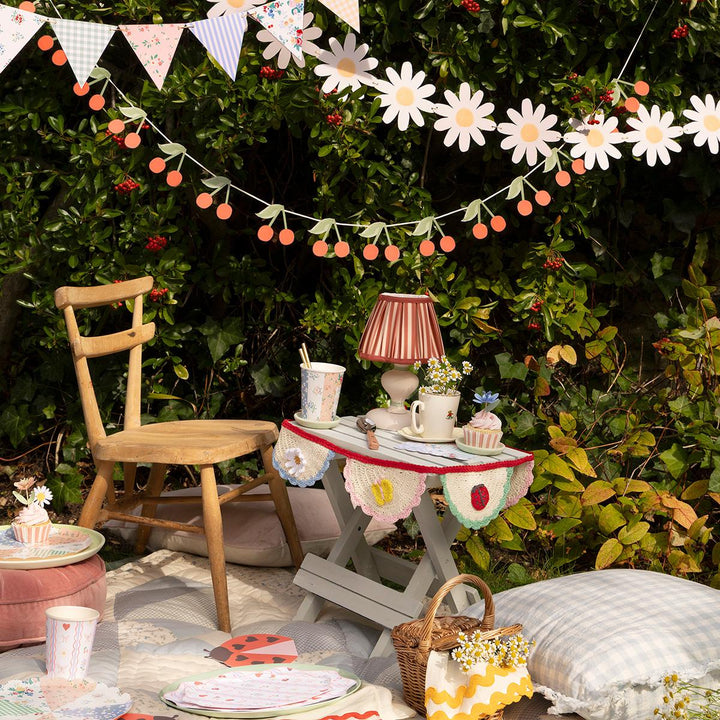 Patchwork Party Garland Set | Meri Meri Bunting Patchwork Party Garland Set