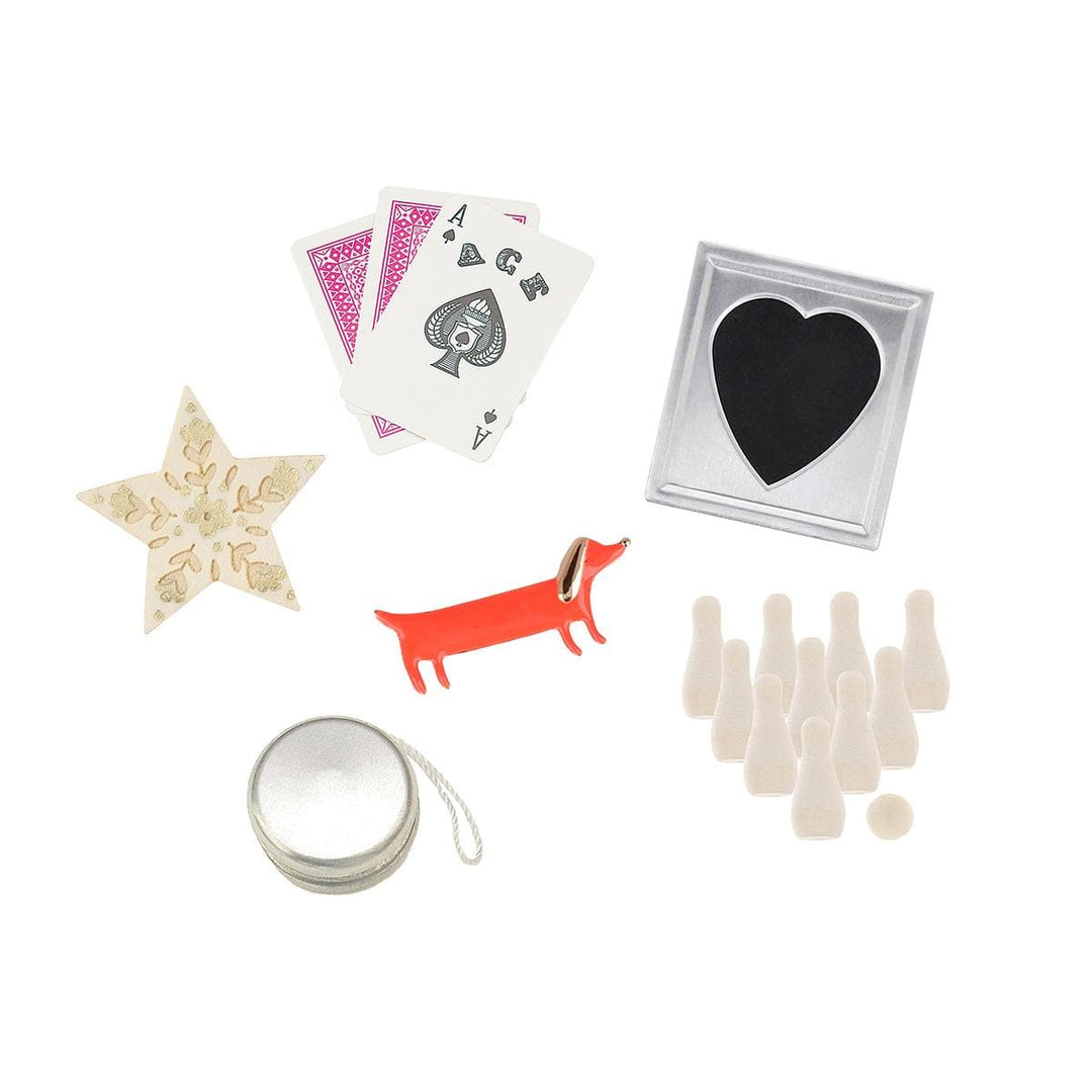 Pearl Bow Christmas Crackers x 6 | Meri Meri christmas crackers Pearl Bow Christmas Crackers x 6