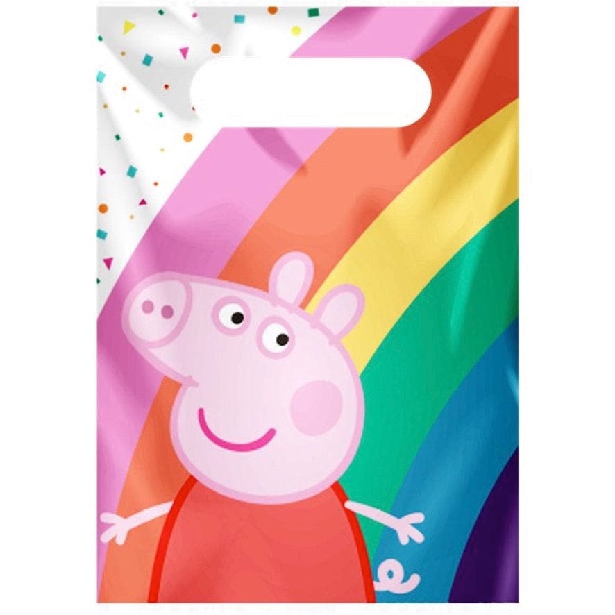 party bags Peppa Pig Paper Party Bags x 8