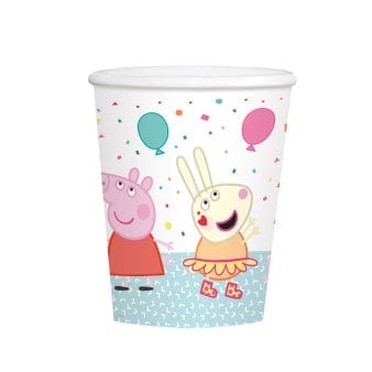 Paper Napkins Peppa Pig Party Paper Cups x 8