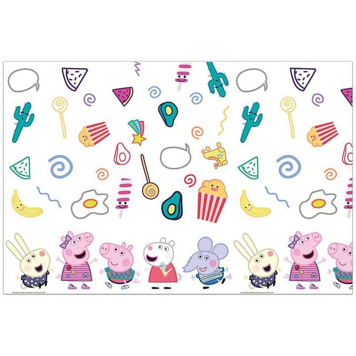 Peppa Pig Party Tablecover table cover Peppa Pig Party Tablecover