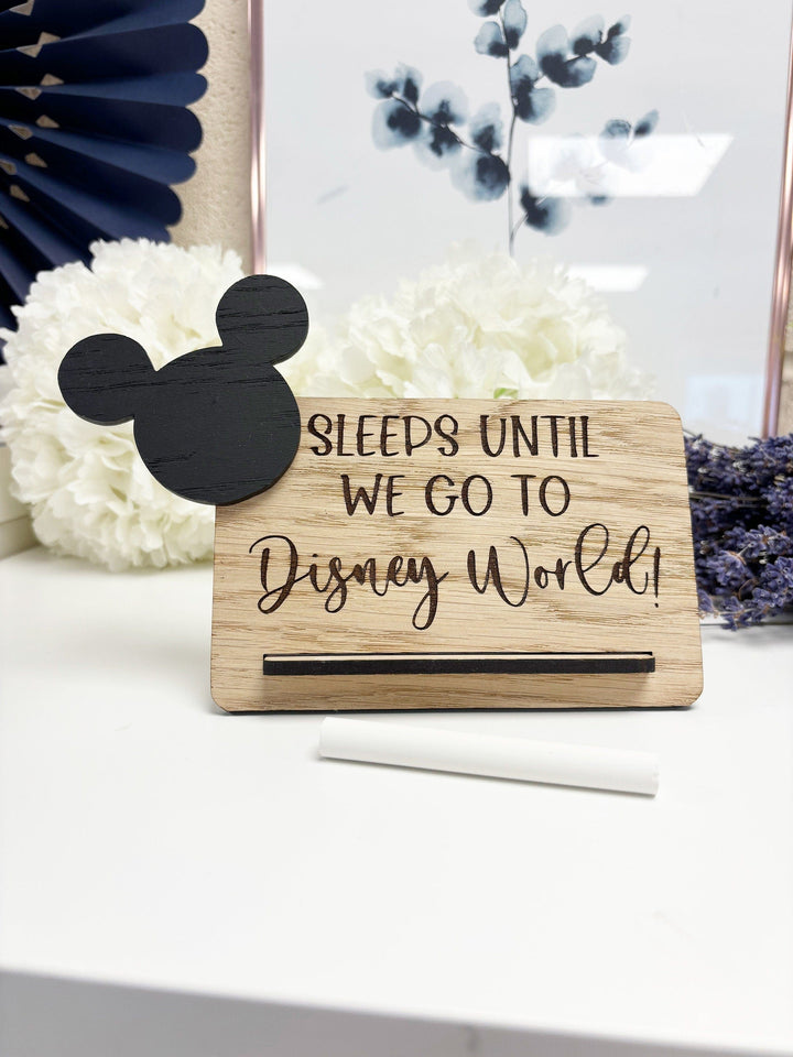 Personalised Holiday Countdown Plaque Personalised Holiday Countdown Plaque