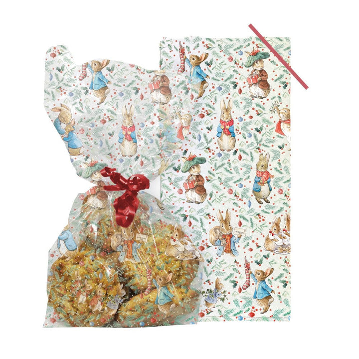 party bags Peter Rabbit Christmas Cello Treat Bags x 20