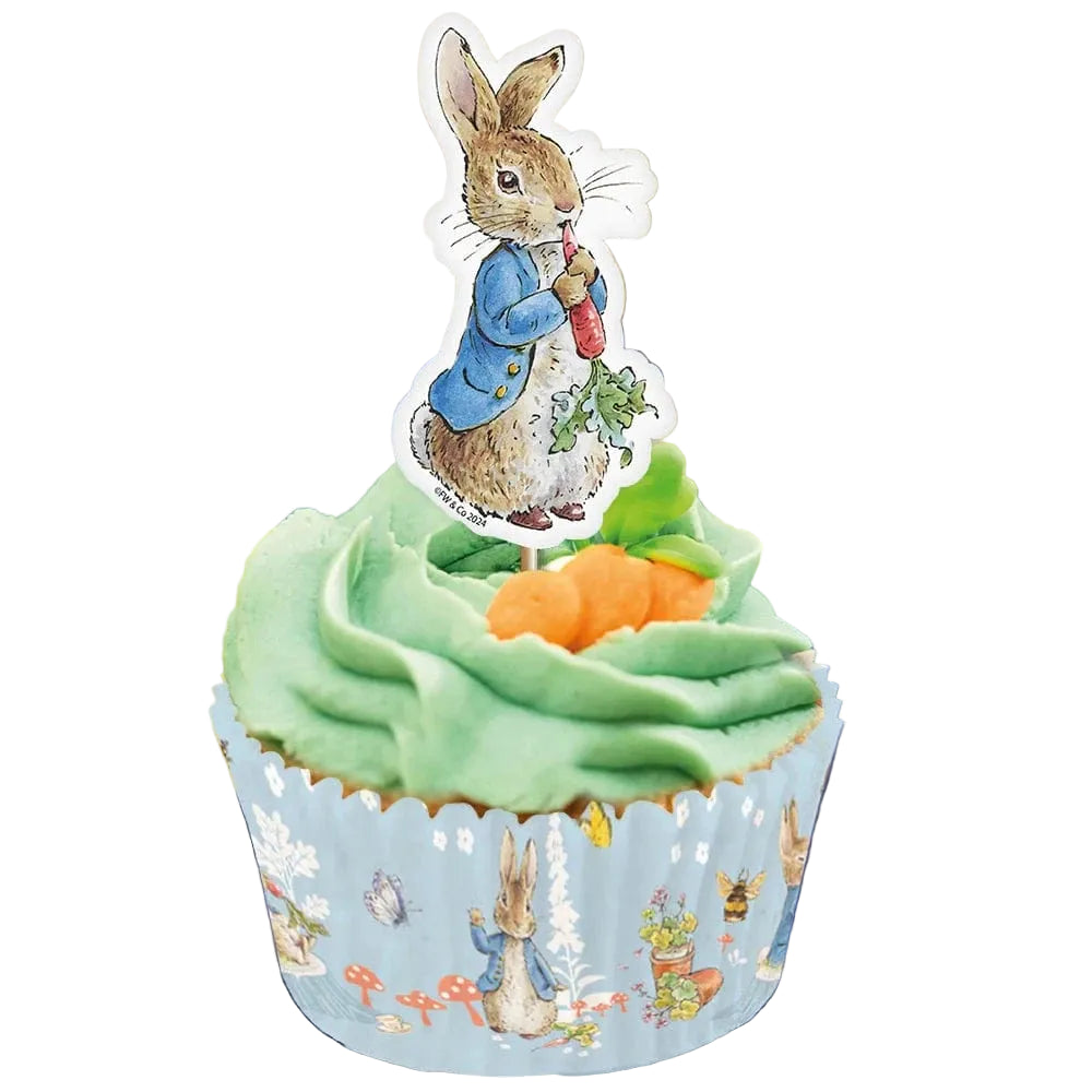 Peter Rabbit Cupcake Kit (x12) - Peter Rabbit Cake Decorating – Little ...