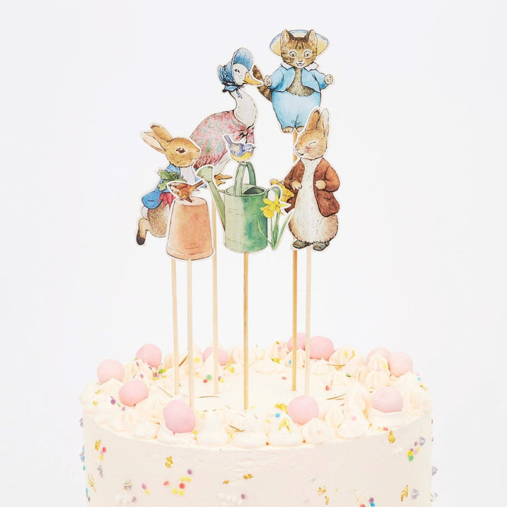 cake toppers Peter Rabbit™ & Friends Cake Toppers x 6