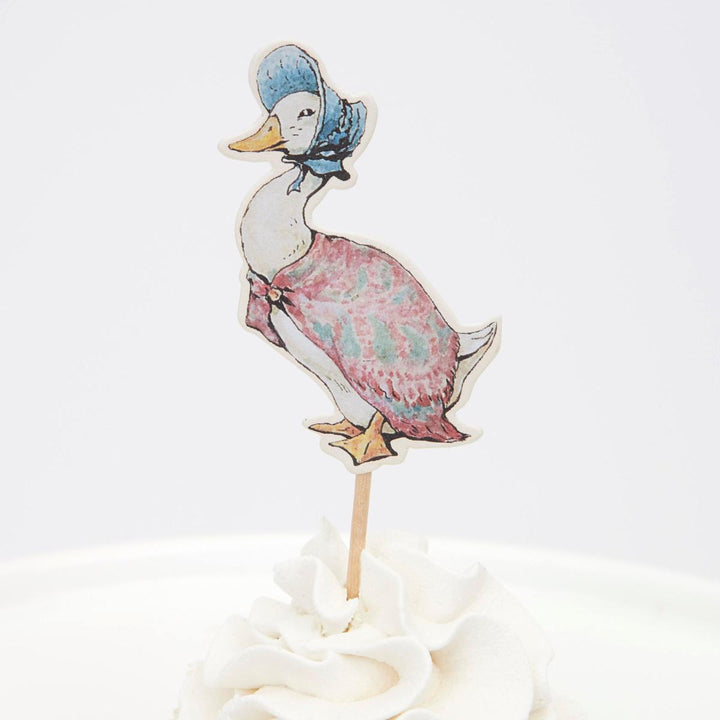 Peter Rabbit &amp; Friends Party Picks x 12 | Meri Meri UK Cake Decorating Supplies Peter Rabbit™ &amp; Friends Party Picks x 12