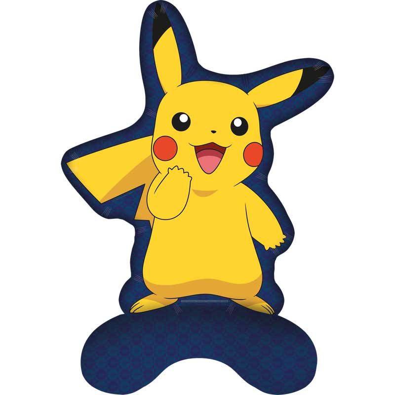 Pikachu Standing Balloon | Pokemon Birthday Party Decorations Foil Balloon Pokémon Pikachu Standing Foil Balloon (40 inch)