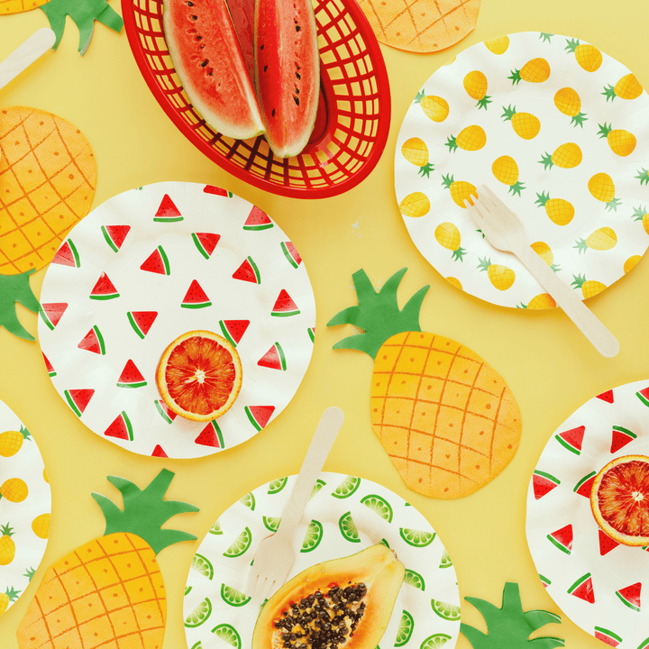 Pineapple Party Napkins (Pack of 20) | Tropical Party Napkins Paper Napkins Pineapple Party Napkins - Pack of 20