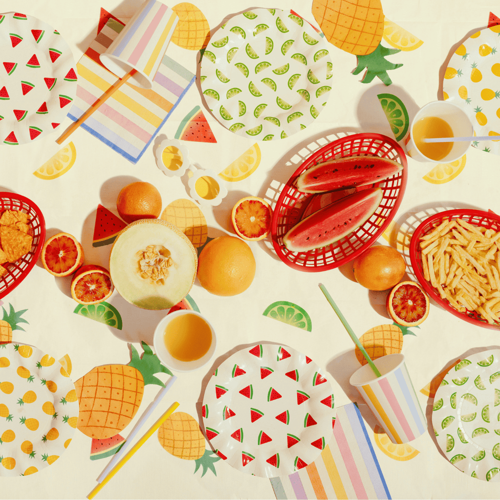Pineapple Party Napkins (Pack of 20) | Tropical Party Napkins Paper Napkins Pineapple Party Napkins - Pack of 20