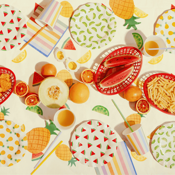 Pineapple Party Napkins (Pack of 20) | Tropical Party Napkins Paper Napkins Pineapple Party Napkins - Pack of 20