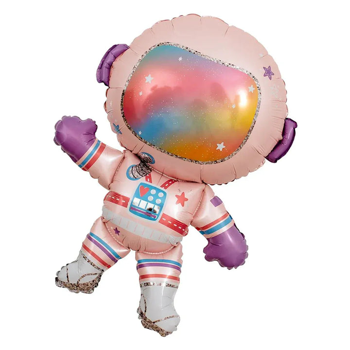 Pink Astronaut Foil Balloon - 28 inch Balloons Pink Astronaut Foil Balloon - 28 inch