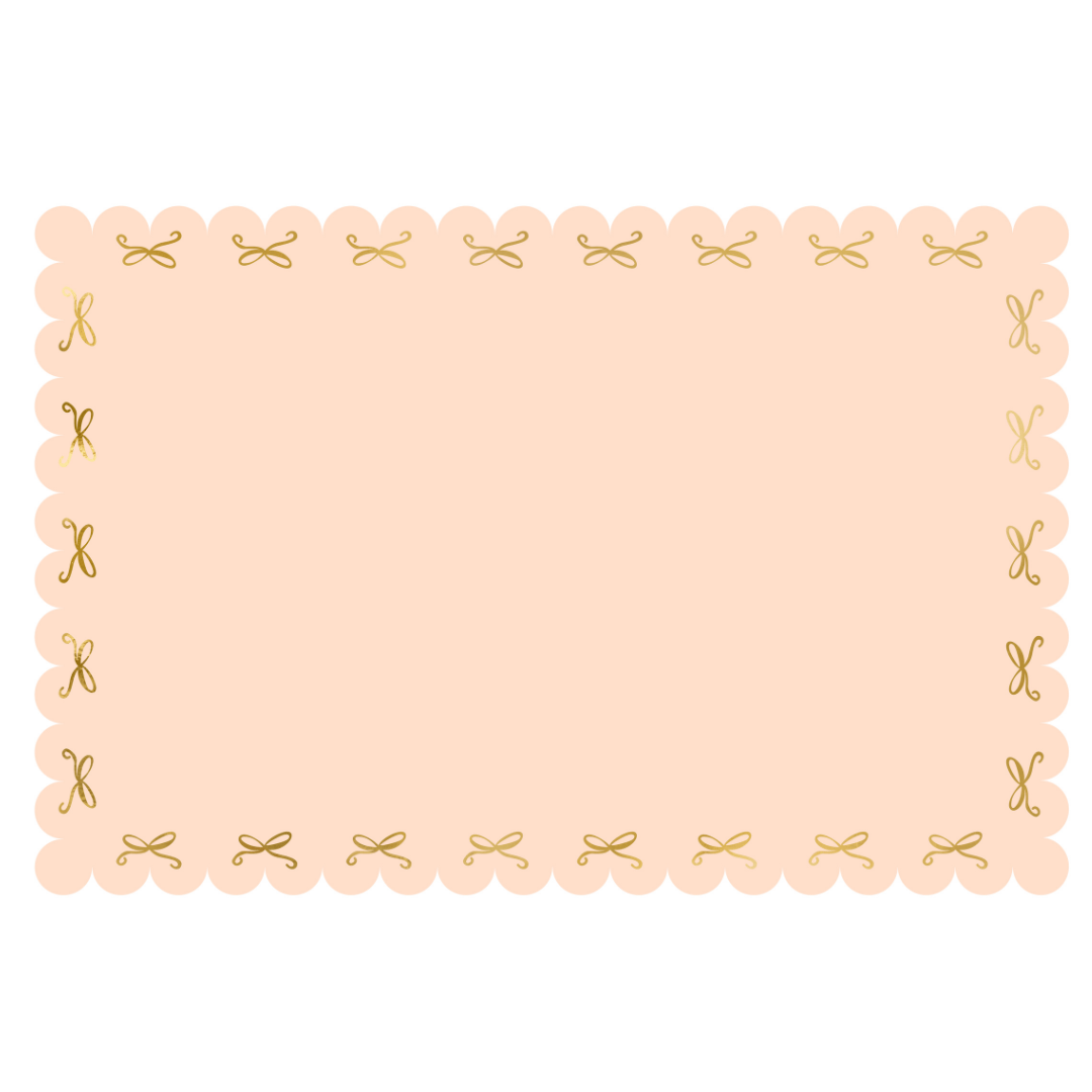 Pink Bow Paper Party Tablecloth table cover Pink Bow Party Paper Tablecloth