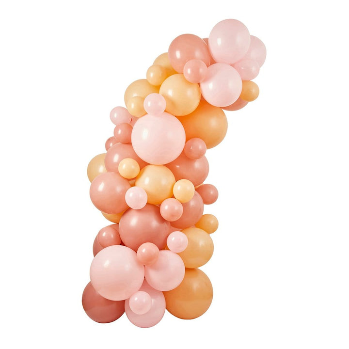 Pink &amp; Cream Balloon Arch Kit - Baby Shower Balloons Balloon Kits Pink &amp; Cream Balloon Arch Kit