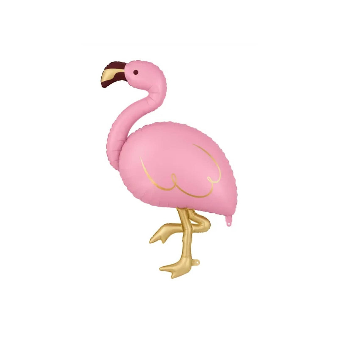 Pink Flamingo Foil Balloon - Tropical Party Balloons Foil Balloon Pink Flamingo Foil Balloon