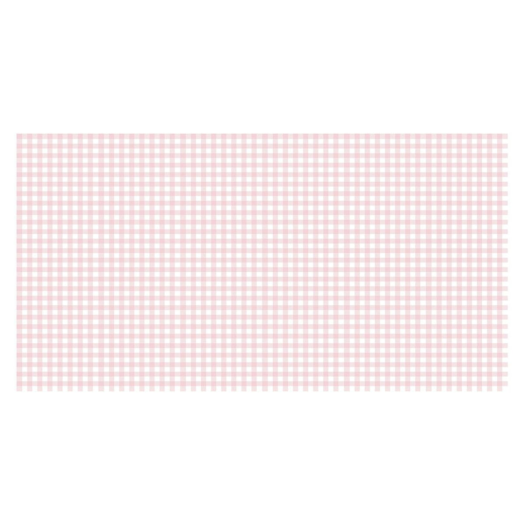 Pink Gingham Paper Party Tablecloth | Meri Meri table cover Pink Gingham Paper Party Tablecloth