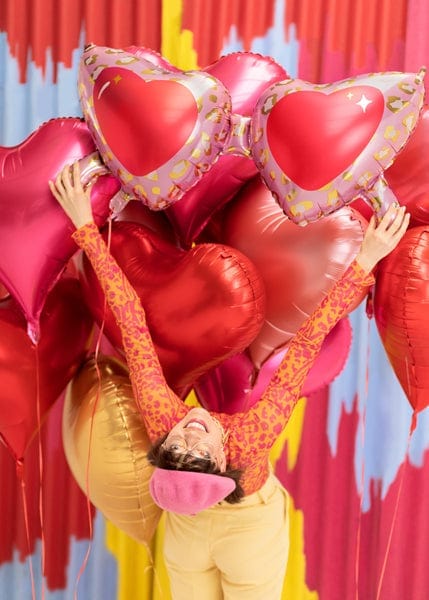 Balloons Pink Heart Foil Balloon