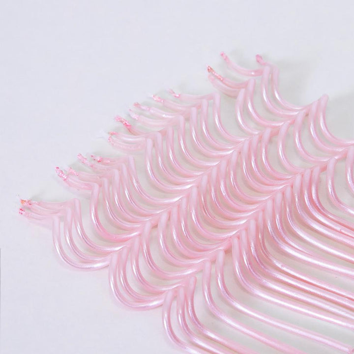 Pink Swirly Party Candles x 20 | Meri Meri Birthday Candles Pink Swirly Party Candles x 20