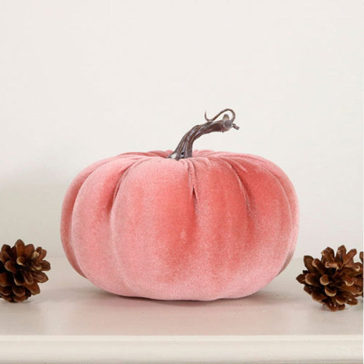Pink Velvet Pumpkin (20cm) ornament Pink Velvet Pumpkin (20cm)