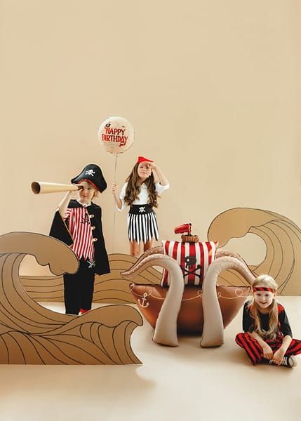 Pirate Happy Birthday Foil Balloon (18 inch) - Party Deco Balloons Foil Balloon Pirate Happy Birthday Foil Balloon (18 inch)