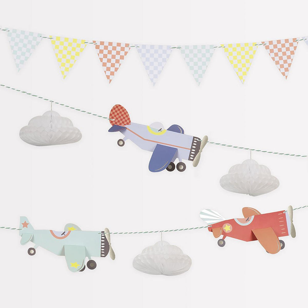 Planes Garland Set | Party Decorations UK Garlands Planes Garland Set