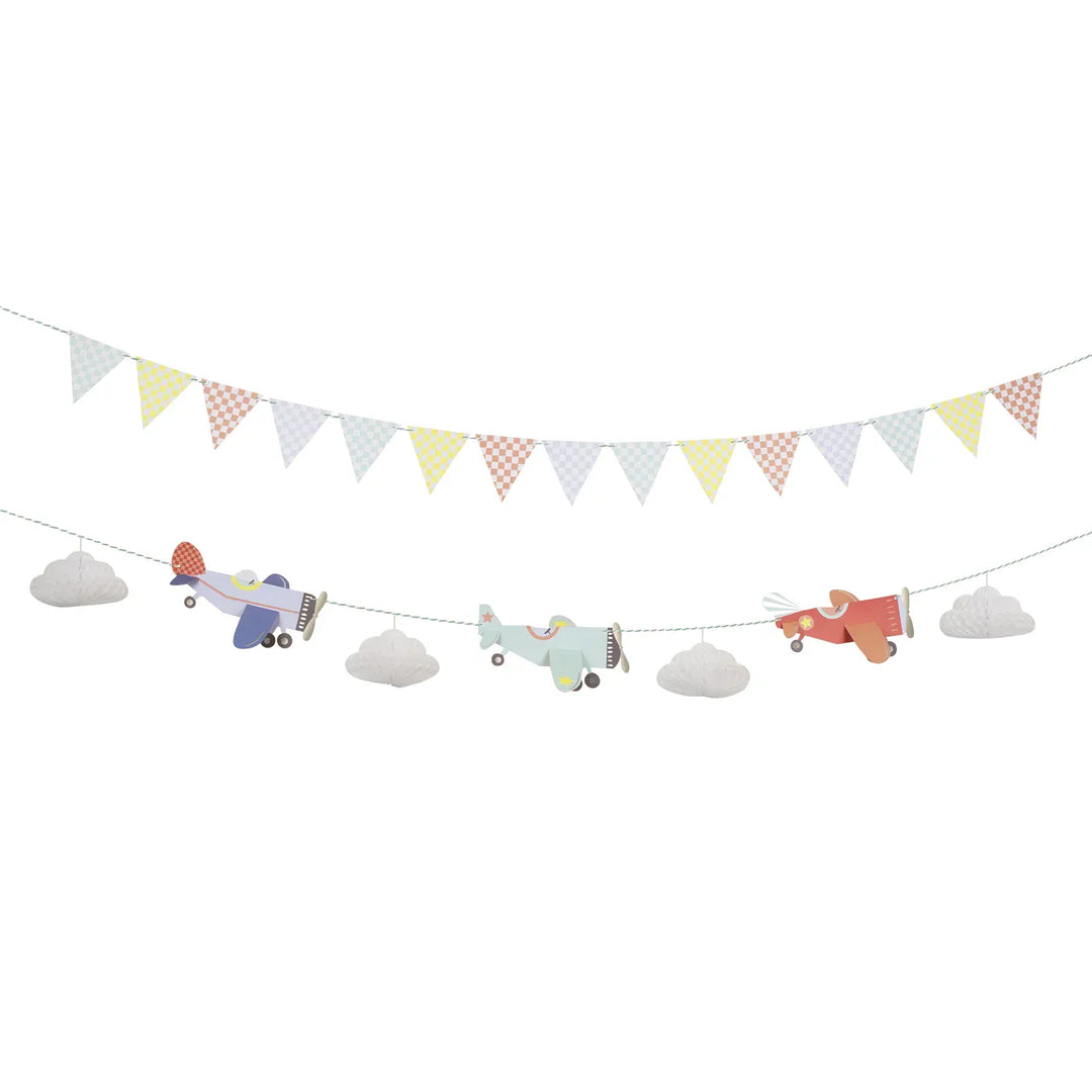 Planes Party Garland Set | Meri Meri Planes Party Decorations UK Garlands Planes Party Garland Set