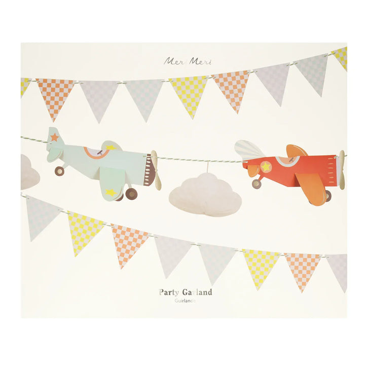 Planes Party Garland Set | Meri Meri Planes Party Decorations UK Garlands Planes Party Garland Set