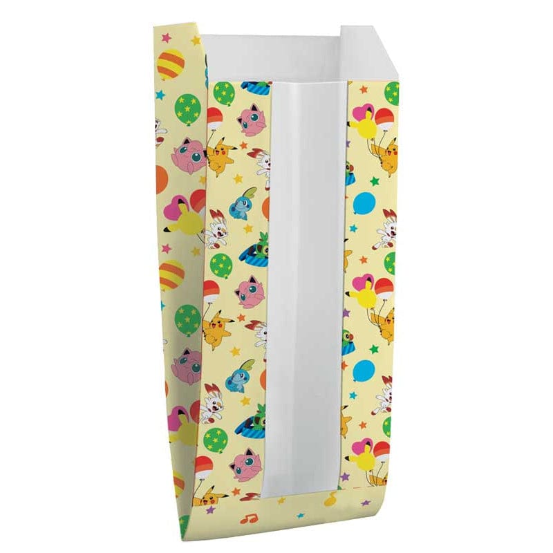 Pokemon Treat Bags x 10 | Pokemon Birthday Party Supplies Party Bags Pokémon Cello Window Treat Bags x 10