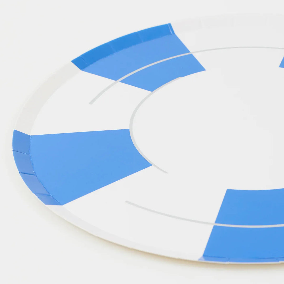 Pool Float Party Plates x 8 | Pool Party Meri Meri UK Plates Pool Float Party Plates x 8