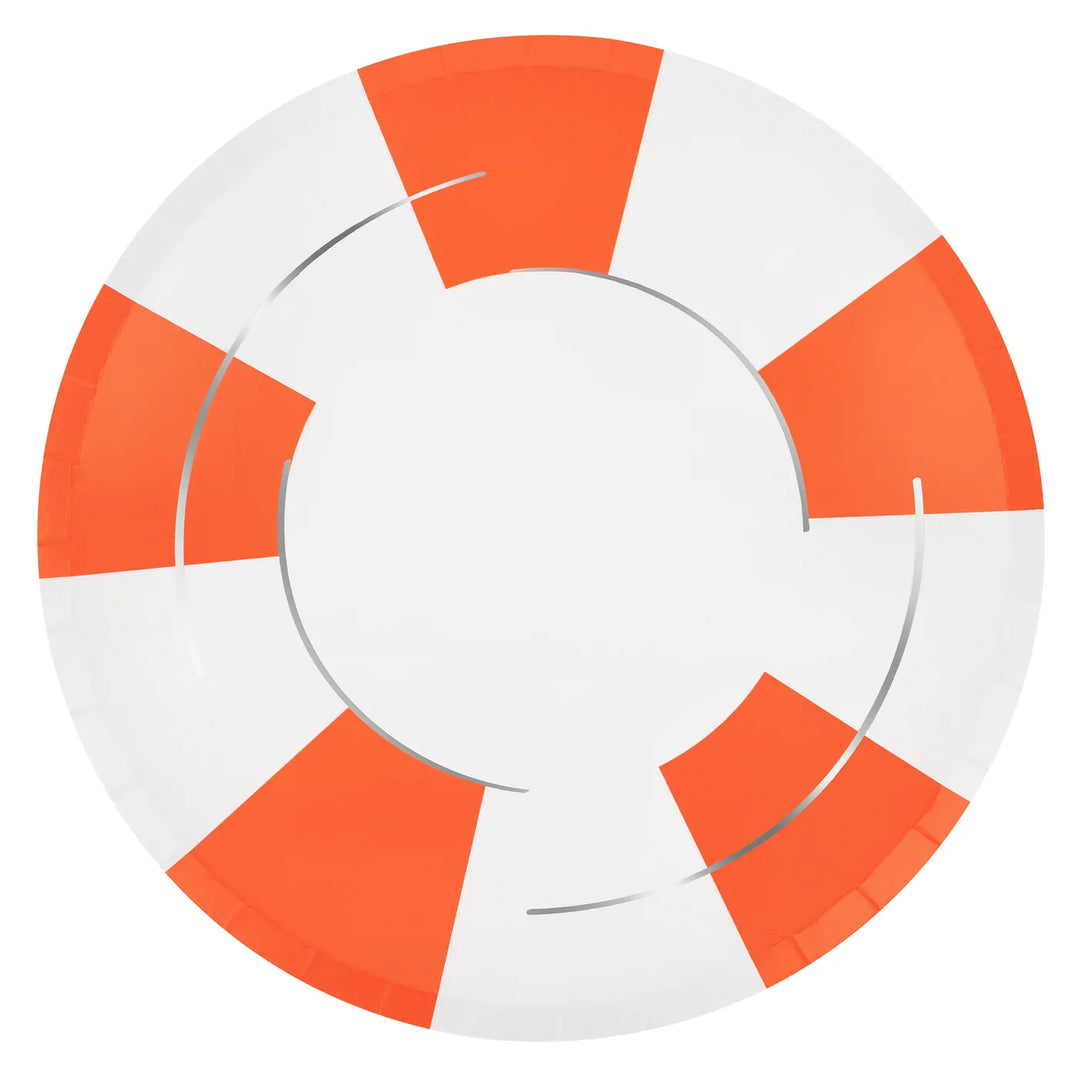 Pool Float Party Plates x 8 | Pool Party Meri Meri UK Plates Pool Float Party Plates x 8