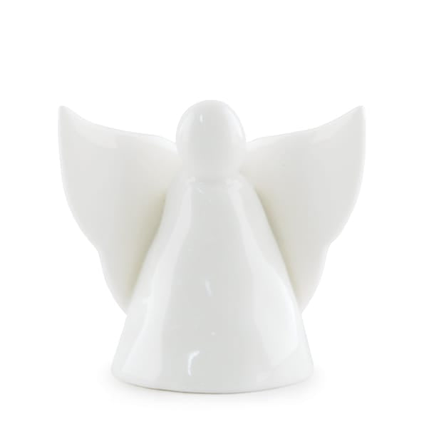 Porcelain Angel Candle Holder with Candle | East of India candle holder East of India Porcelain Angel Candle Holder with Candle