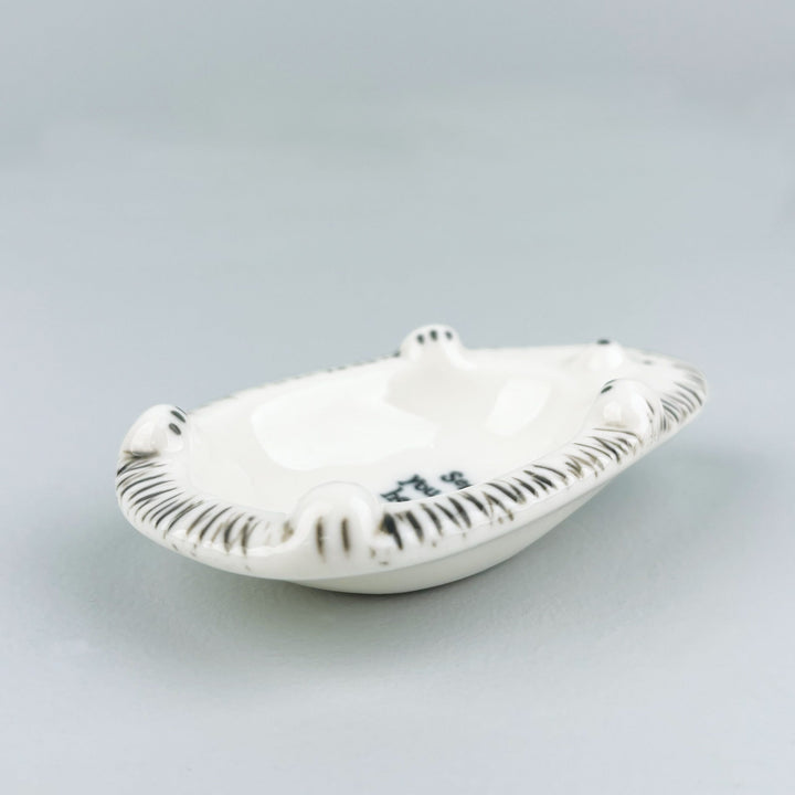 Porcelain Hedgehog Trinket Dish Sending You a Hug | East of India dish East of India Porcelain Hedgehog Trinket Dish - Sending You a Hug