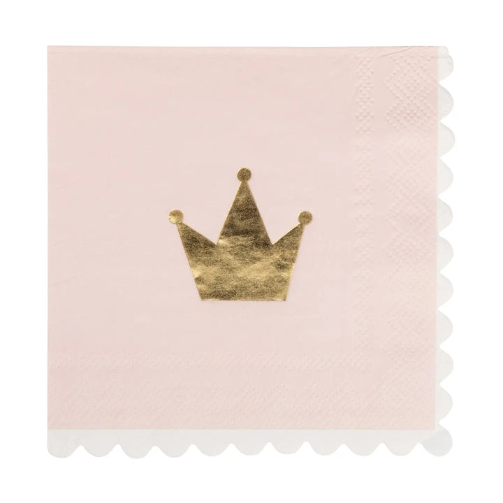 Princess Crown Party Napkins x 18 -  My Mind&