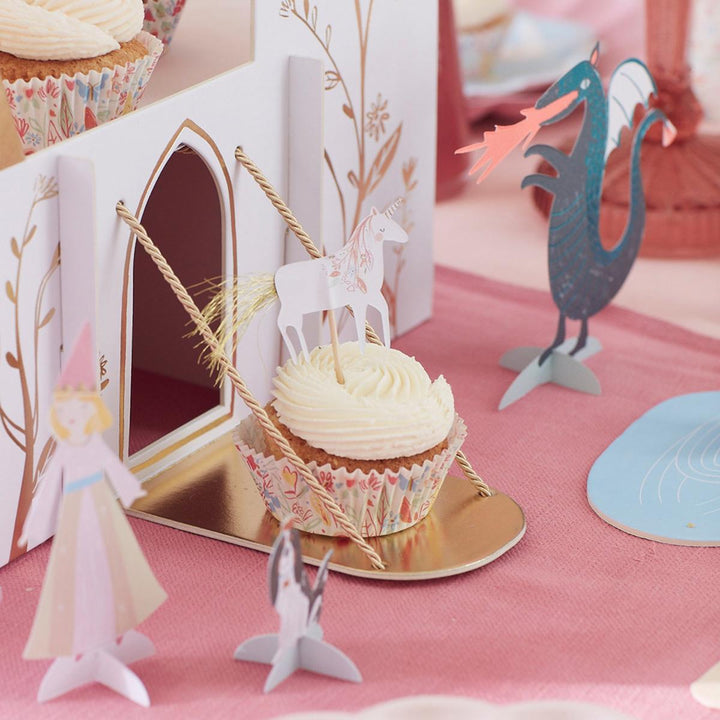 Princess Cupcake Kit x 24 | Meri Meri Cupcake Toppers Princess Cupcake Kit x 24