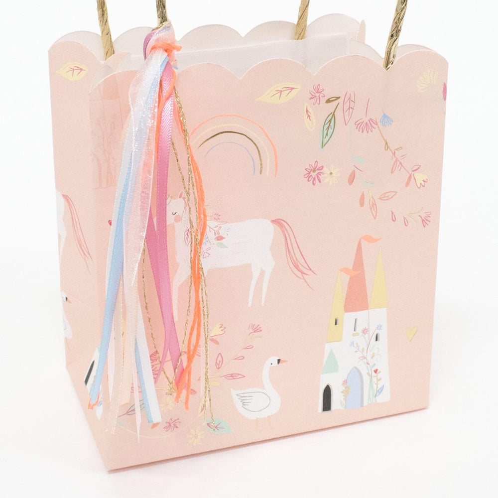 Princess Party Bags x 8 | Meri Meri Princess Party Supplies UK Party Bags Princess Party Bags x 8