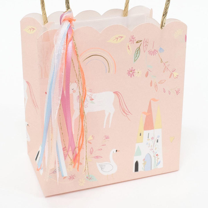 Princess Party Bags x 8 | Meri Meri Princess Party Supplies UK Party Bags Princess Party Bags x 8