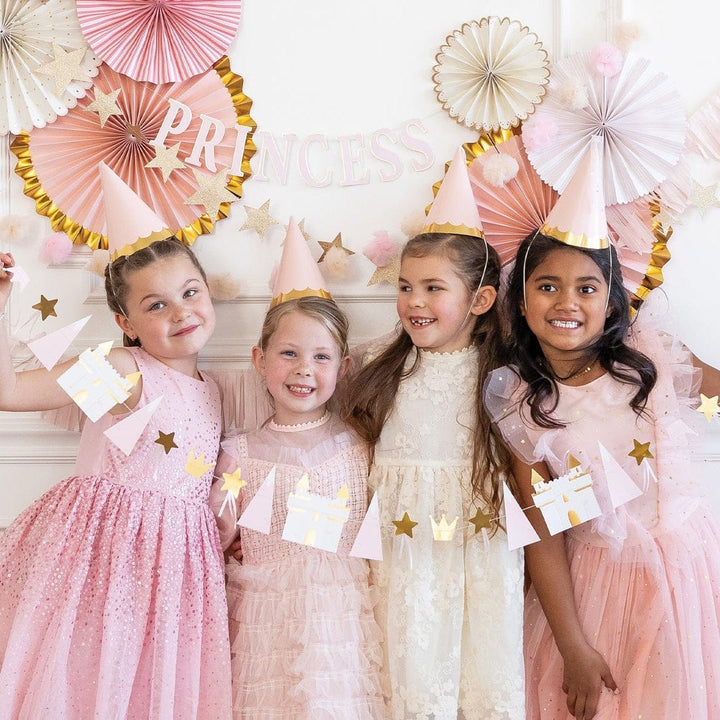 Princess Party Bunting - Princess Birthday Decorations Party Supplies Magical Princess Party Bunting